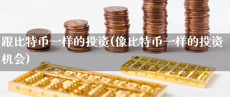 跟比特币一样的投资(像比特币一样的投资机会)_https://www.baokan.net_币圈行情_第1张