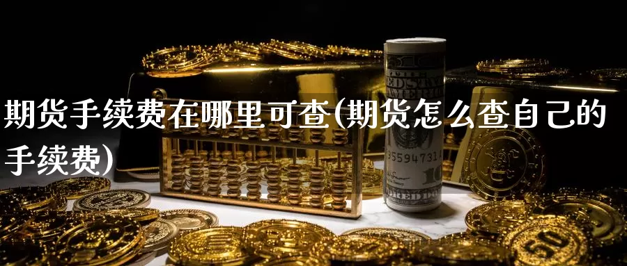 期货手续费在哪里可查(期货怎么查自己的手续费)_期货公司_第1张_宝勘金融网 期货手续费在哪里可查(期货怎么查自己的手续费)_https://www.baokan.net_期货公司_第1张