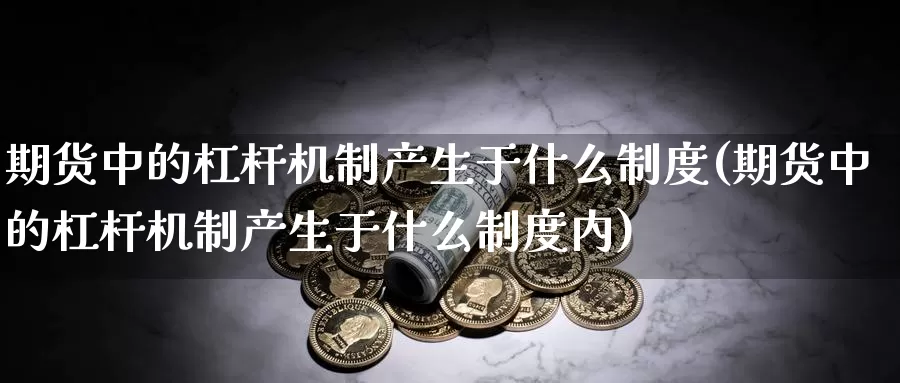 期货中的杠杆机制产生于什么制度(期货中的杠杆机制产生于什么制度内)_https://www.baokan.net_期货百科_第1张