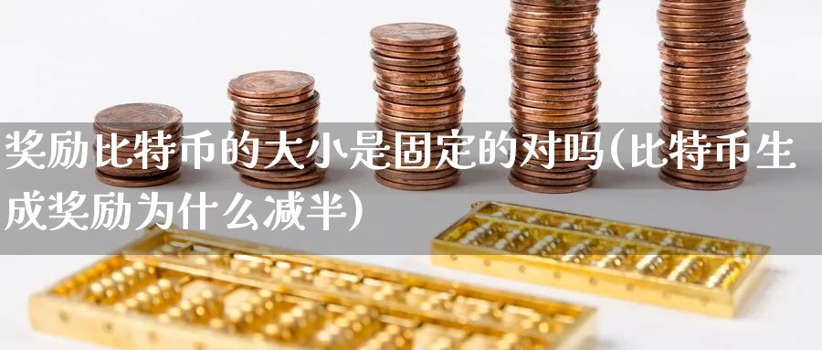 励比特币的大小是固定的对吗(比特币生成励为什么减半)_https://www.baokan.net_内盘期货_第1张