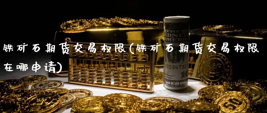 铁矿石期货交易权限(铁矿石期货交易权限在哪申请)_https://www.baokan.net_期货品种_第1张