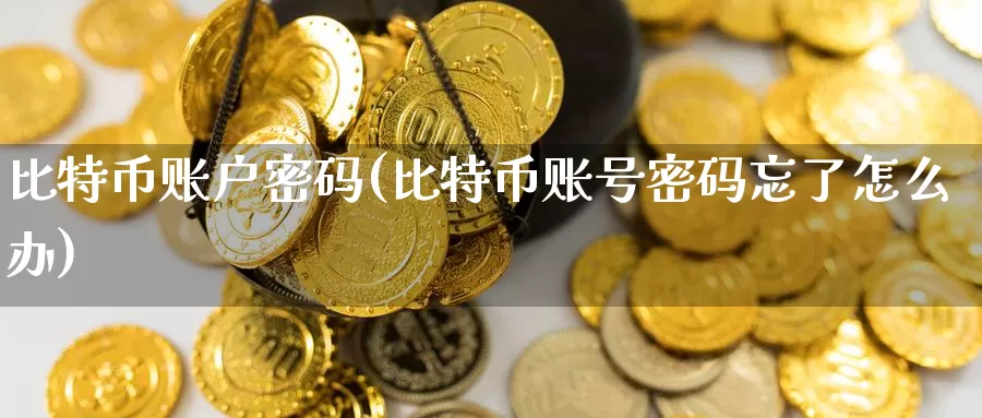 比特币账户密码(比特币账号密码忘了怎么办)_https://www.baokan.net_币圈行情_第1张