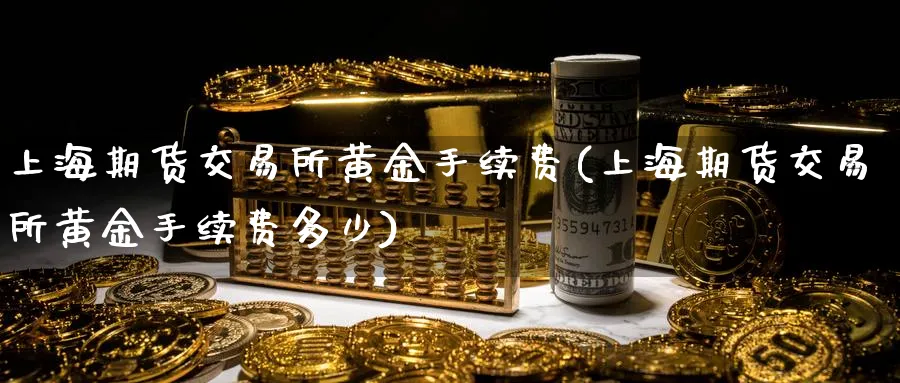 上海期货交易所黄金手续费(上海期货交易所黄金手续费多少)_https://www.baokan.net_黄金期货_第1张