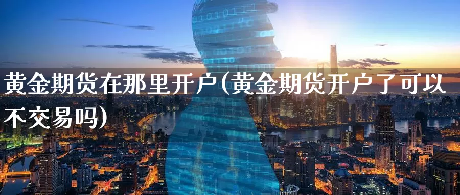 黄金期货在那里开户(黄金期货开户了可以不交易吗)_https://www.baokan.net_期货喊单_第1张