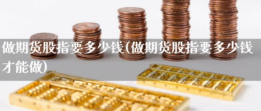 做期货股指要多少钱(做期货股指要多少钱才能做)_https://www.baokan.net_期货软件_第1张
