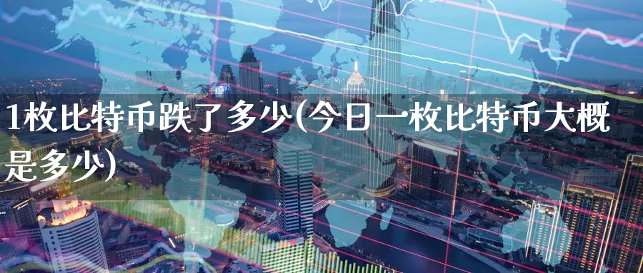 1枚比特币跌了多少(今日一枚比特币大概是多少)_https://www.baokan.net_币圈行情_第1张