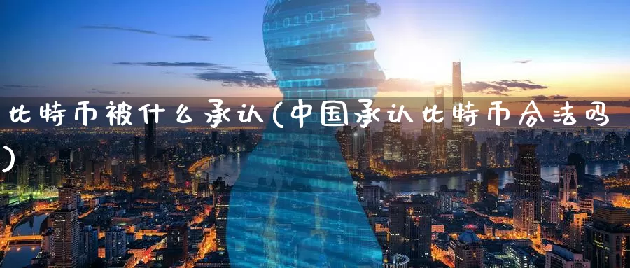 比特币被什么承认(中国承认比特币合法吗)_https://www.baokan.net_币圈行情_第1张