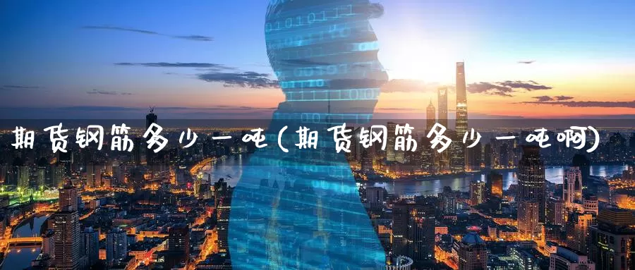 期货钢筋多少一吨(期货钢筋多少一吨啊)_https://www.baokan.net_期货入门_第1张