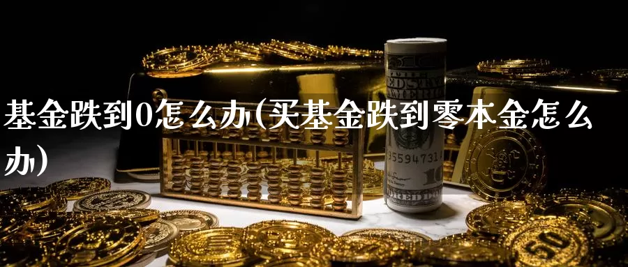 基金跌到0怎么办(买基金跌到零本金怎么办)_https://www.baokan.net_期货喊单_第1张