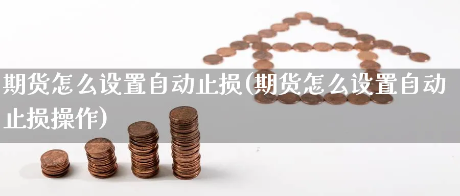 期货怎么设置自动止损(期货怎么设置自动止损操作)_https://www.baokan.net_期货开户_第1张
