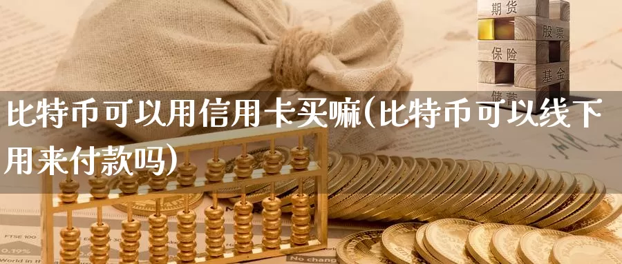比特币可以用信用卡买嘛(比特币可以线下用来付款吗)_https://www.baokan.net_币圈行情_第1张