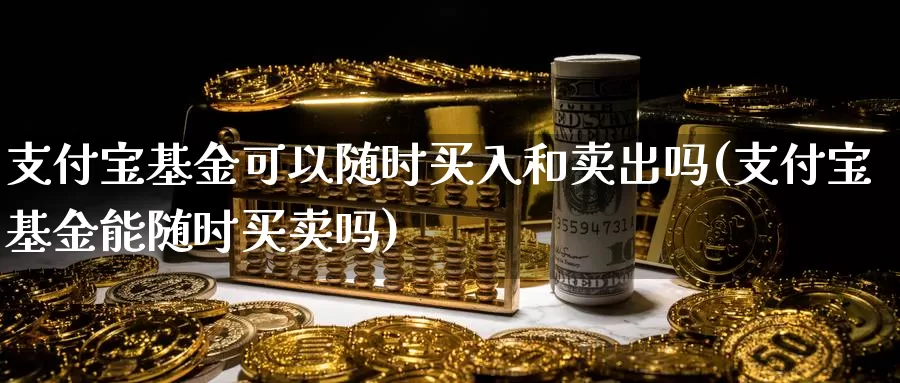 支付宝基金可以随时买入和卖出吗(支付宝基金能随时买卖吗)_https://www.baokan.net_期货喊单_第1张