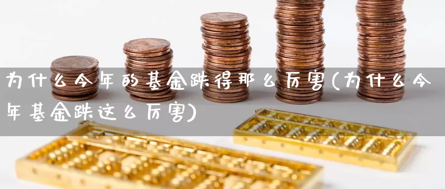 为什么今年的基金跌得那么厉害(为什么今年基金跌这么厉害)_https://www.baokan.net_币圈行情_第1张
