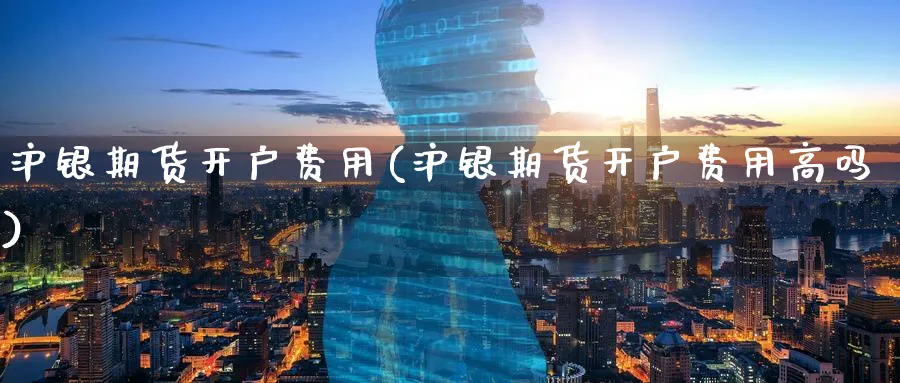 沪银期货开户费用(沪银期货开户费用高吗)_https://www.baokan.net_期货软件_第1张