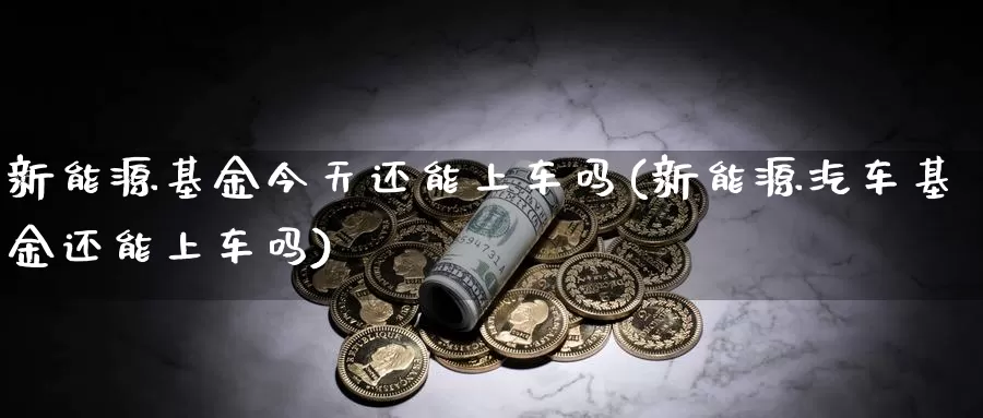 新能源基金今天还能上车吗(新能源汽车基金还能上车吗)_https://www.baokan.net_期货品种_第1张