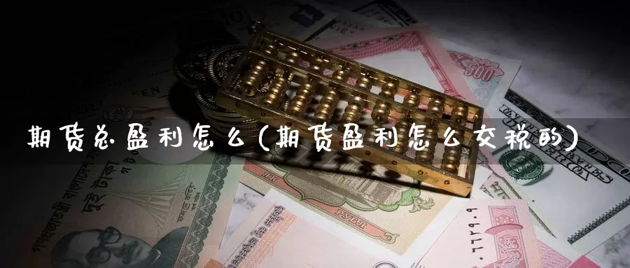 期货总盈利怎么(期货盈利怎么交税的)_https://www.baokan.net_内盘期货_第1张