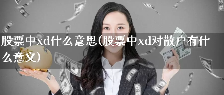 股票中xd什么意思(股票中xd对散户有什么意义)_https://www.baokan.net_恒生指数_第1张