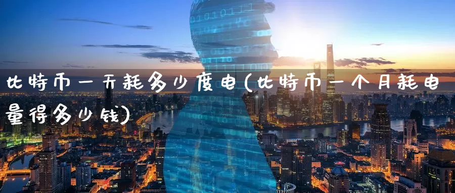 比特币一天耗多少度电(比特币一个月耗电量得多少钱)_https://www.baokan.net_币圈行情_第1张