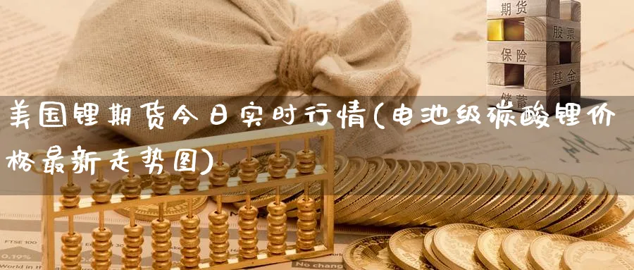 美国锂期货今日实时行情(电池级碳酸锂价格最新走势图)_https://www.baokan.net_期货入门_第1张