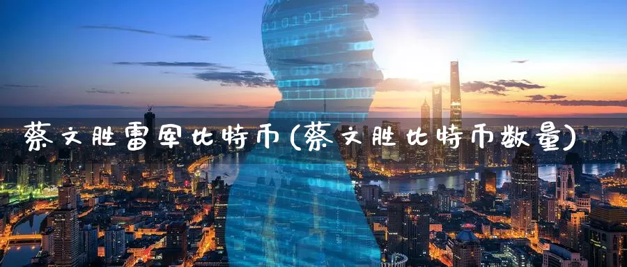 蔡文胜雷军比特币(蔡文胜比特币数量)_https://www.baokan.net_币圈行情_第1张