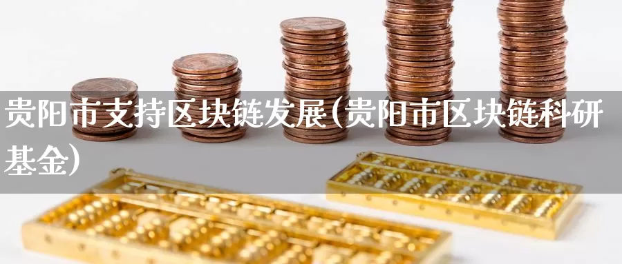 贵阳市支持区块链发展(贵阳市区块链科研基金)_https://www.baokan.net_币圈行情_第1张