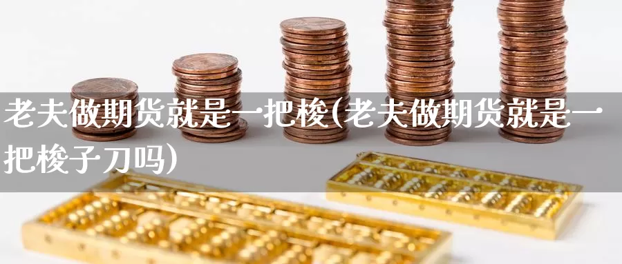 老夫做期货就是一把梭(老夫做期货就是一把梭子刀吗)_https://www.baokan.net_期货平台_第1张