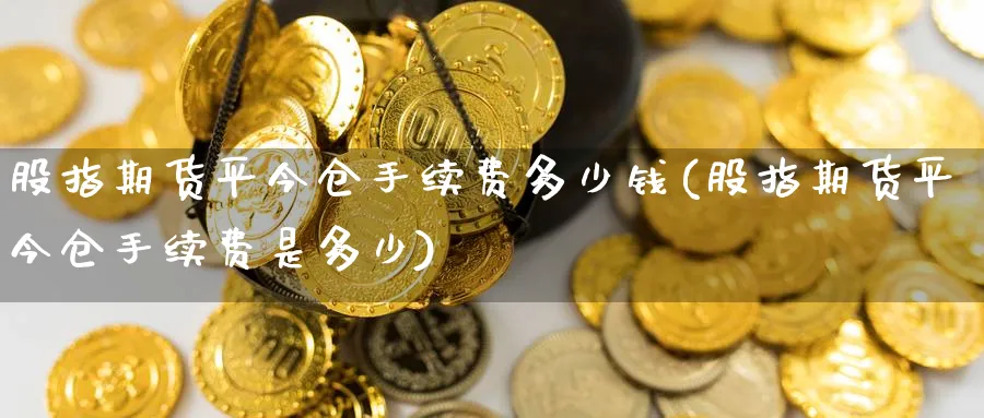 股指期货平今仓手续费多少钱(股指期货平今仓手续费是多少)_https://www.baokan.net_恒指期货_第1张