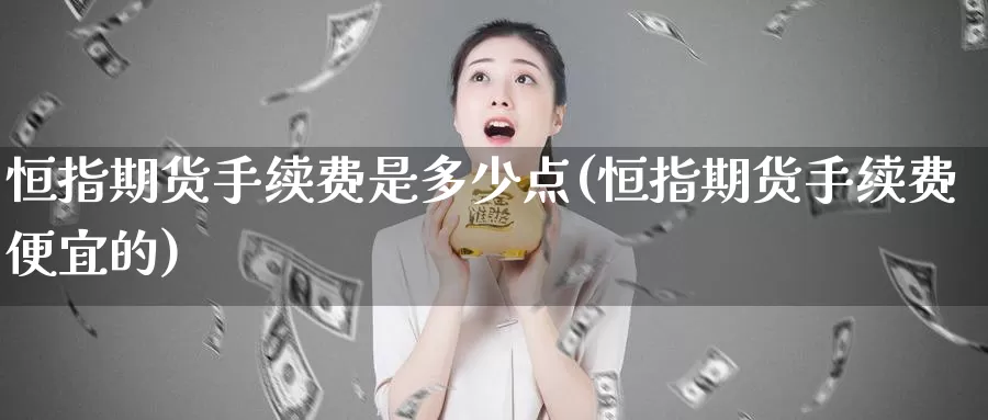 恒指期货手续费是多少点(恒指期货手续费便宜的)_https://www.baokan.net_原油期货_第1张
