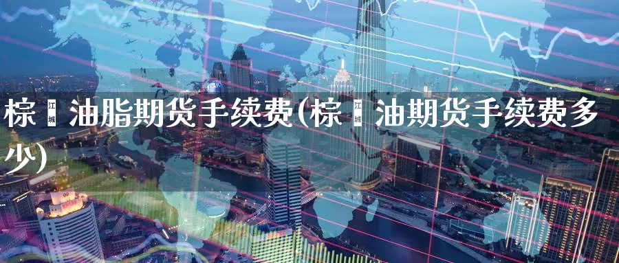 棕榈油脂期货手续费(棕榈油期货手续费多少)_https://www.baokan.net_期货软件_第1张
