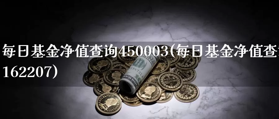 每日基金净值查询450003(每日基金净值查询162207)_https://www.baokan.net_期货交易_第1张