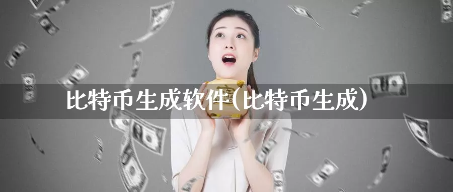 比特币生成软件(比特币生成)_https://www.baokan.net_币圈行情_第1张