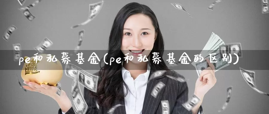pe和私募基金(pe和私募基金的区别)_期货分析_第1张_宝勘金融网 pe和私募基金(pe和私募基金的区别)_https://www.baokan.net_期货分析_第1张