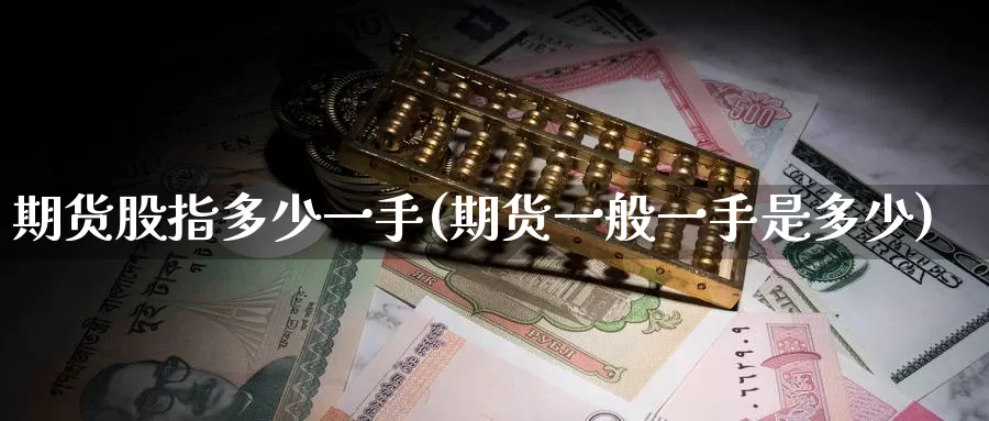 期货股指多少一手(期货一般一手是多少)_https://www.baokan.net_期货品种_第1张
