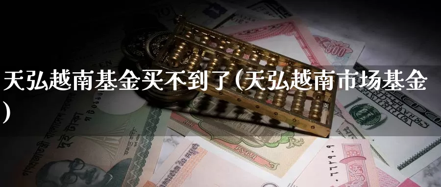 天弘越南基金买不到了(天弘越南市场基金)_期货入门_第1张_宝勘金融网 天弘越南基金买不到了(天弘越南市场基金)_https://www.baokan.net_期货入门_第1张
