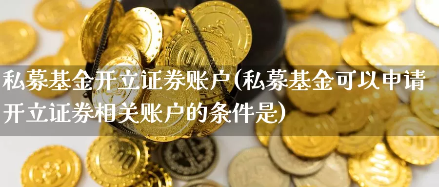 私募基金开立证券账户(私募基金可以申请开立证券相关账户的条件是)_https://www.baokan.net_期货培训_第1张