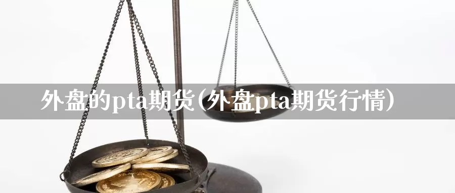外盘的pta期货(外盘pta期货行情)_https://www.baokan.net_期货公司_第1张