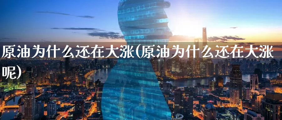 原油为什么还在大涨(原油为什么还在大涨呢)_https://www.baokan.net_币圈行情_第1张