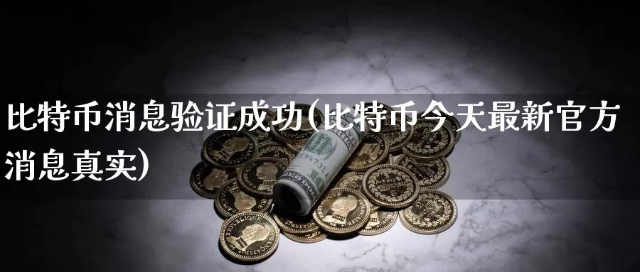 比特币消息验证成功(比特币今天最新官方消息真实)_https://www.baokan.net_币圈行情_第1张