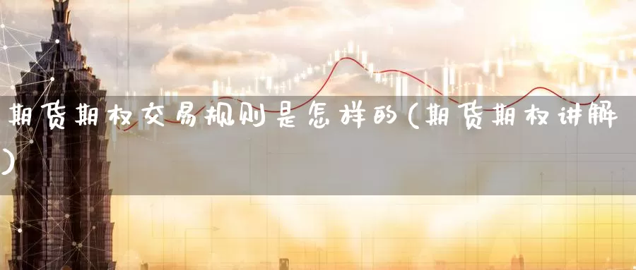 期货期权交易规则是怎样的(期货期权讲解)_https://www.baokan.net_纳指期货_第1张