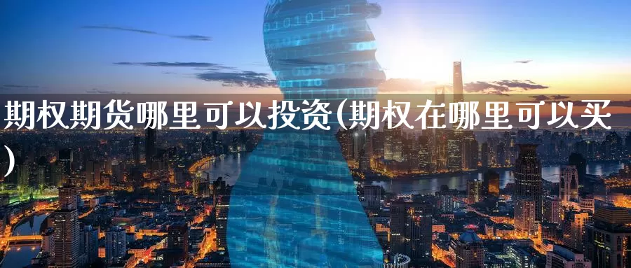 期权期货哪里可以投资(期权在哪里可以买)_https://www.baokan.net_币圈行情_第1张