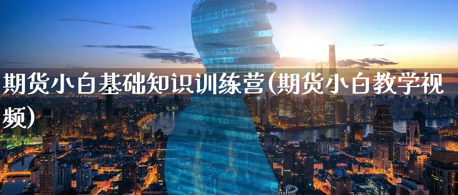 期货小白基础知识训练营(期货小白教学视频)_https://www.baokan.net_期货技术_第1张