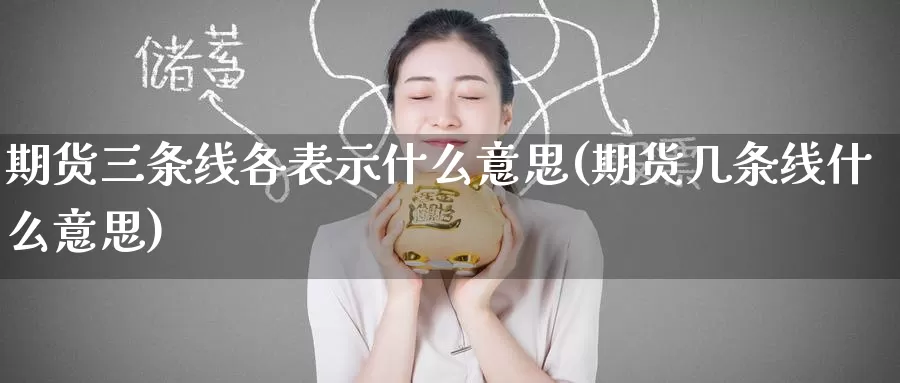 期货三条线各表示什么意思(期货几条线什么意思)_https://www.baokan.net_期货交易_第1张