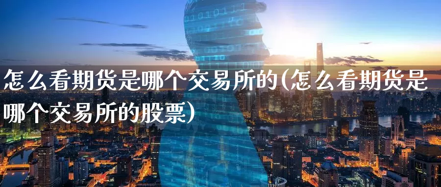 怎么看期货是哪个交易所的(怎么看期货是哪个交易所的股票)_https://www.baokan.net_期货开户_第1张