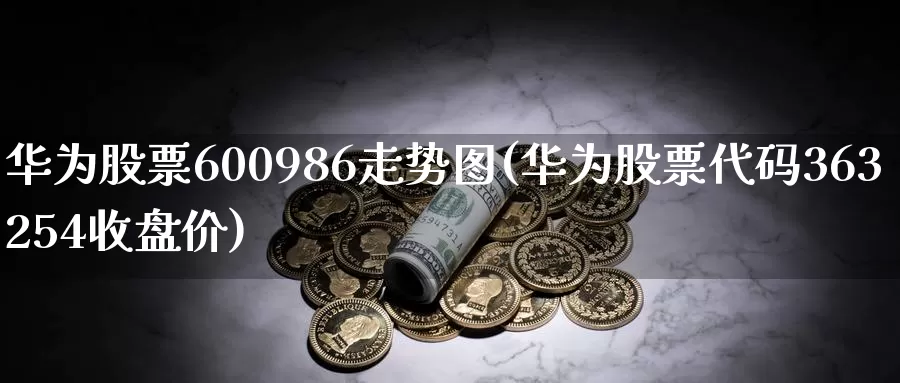 华为股票600986走势图(华为股票代码363254收盘价)_https://www.baokan.net_期货行情_第1张