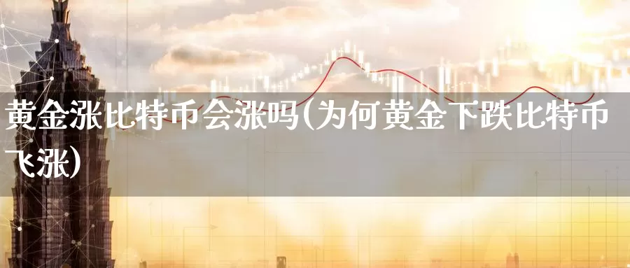 黄金涨比特币会涨吗(为何黄金下跌比特币飞涨)_https://www.baokan.net_币圈行情_第1张
