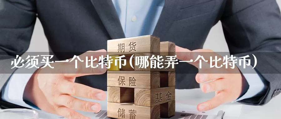 必须买一个比特币(哪能弄一个比特币)_https://www.baokan.net_币圈行情_第1张