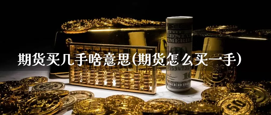 期货买几手啥意思(期货怎么买一手)_https://www.baokan.net_期货喊单_第1张