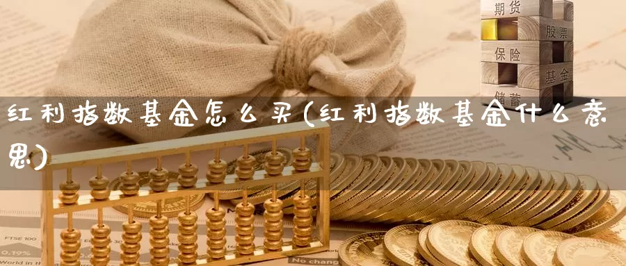 红利指数基金怎么买(红利指数基金什么意思)_https://www.baokan.net_纳指期货_第1张