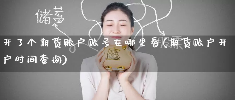 开了个期货账户账号在哪里看(期货账户开户时间查询)_期货开户_第1张_宝勘金融网 开了个期货账户账号在哪里看(期货账户开户时间查询)_https://www.baokan.net_期货开户_第1张