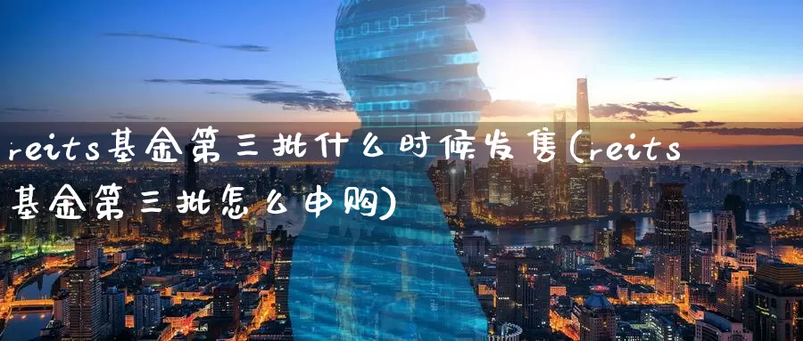 reits基金第三批什么时候发售(reits基金第三批怎么申购)_恒生指数_第1张_宝勘金融网 reits基金第三批什么时候发售(reits基金第三批怎么申购)_https://www.baokan.net_恒生指数_第1张